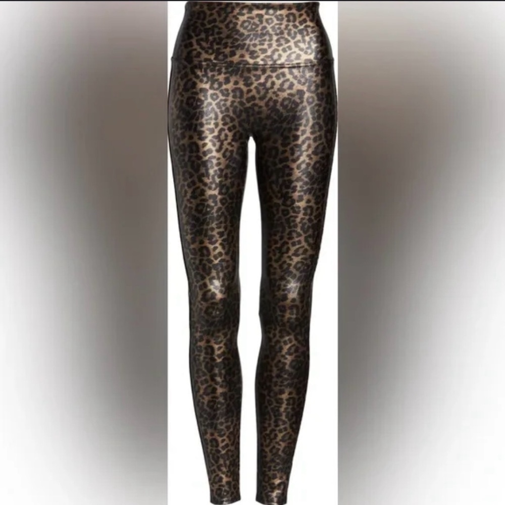 SPANX Leopard Patterned Leggings - New - Picture 2 of 7